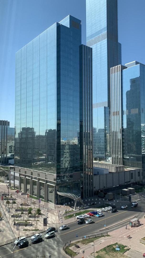 Квартира С Видом На Abu Dhabi Plaza Akmola Esterno foto